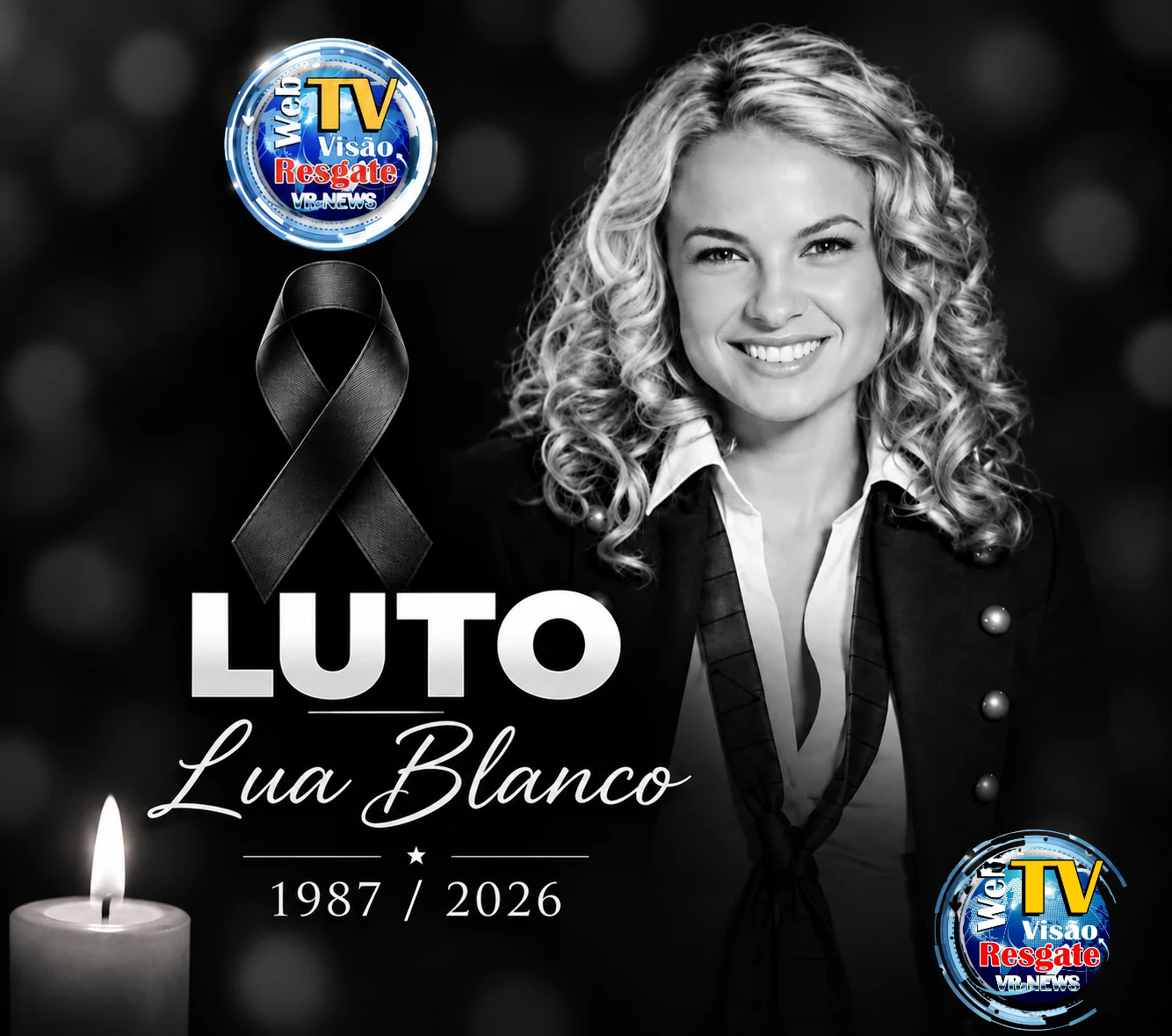 Morre Lua Blanco, atriz que interpretou Roberta em “Rebelde”, aos 39 anos.