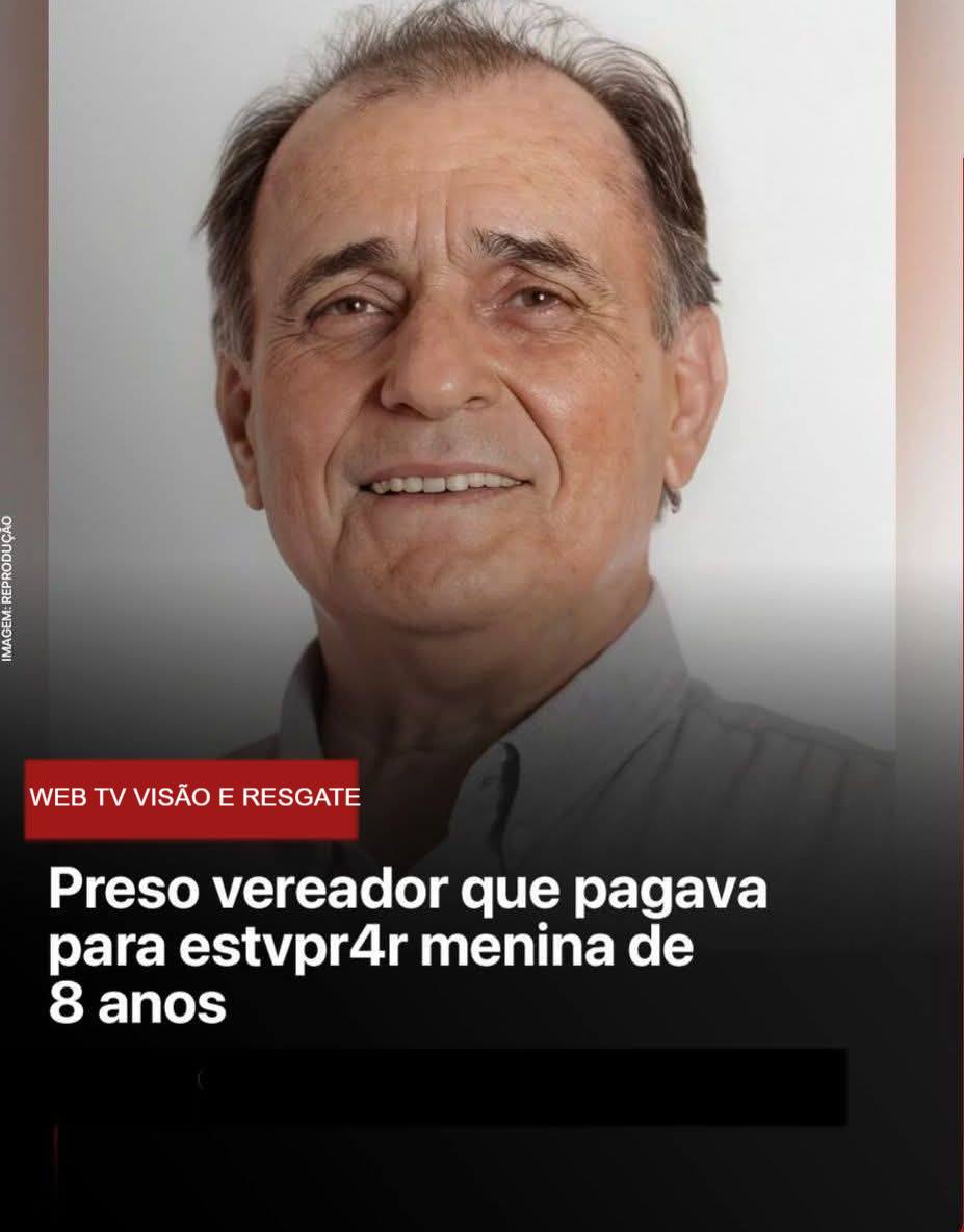 Um vereador de Pirajuba (MG) foi preso nessa segunda-feira (13/4) por estvpr0 de vulnerável.